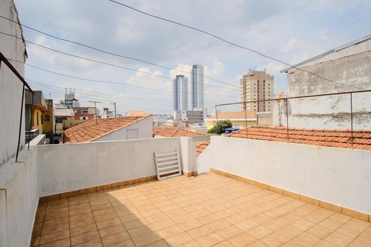 Terraço de casa para alugar com 3 quartos, 159m² em Vila Nova Savoia, São Paulo
