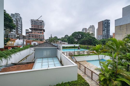 Sala - Vista de apartamento para alugar com 2 quartos, 94m² em Pinheiros, São Paulo