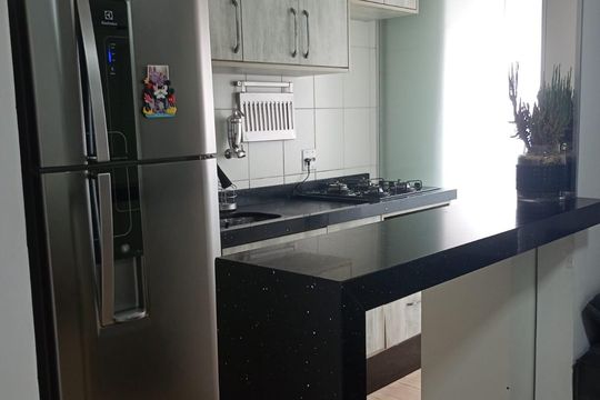 Cozinha de apartamento à venda com 2 quartos, 44m² em Imirim, São Paulo