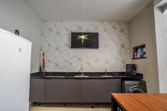 Área de Serviço de casa à venda com 2 quartos, 140m² em Vila Curuçá, Santo André