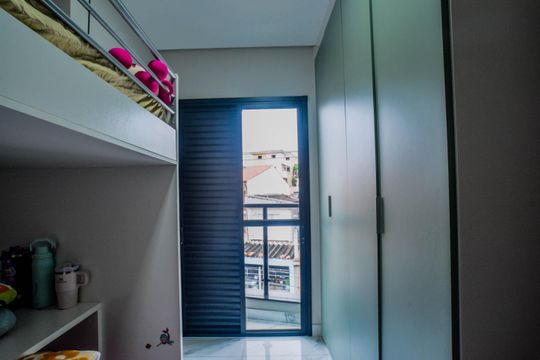 Suíte 2 de casa à venda com 2 quartos, 140m² em Vila Curuçá, Santo André