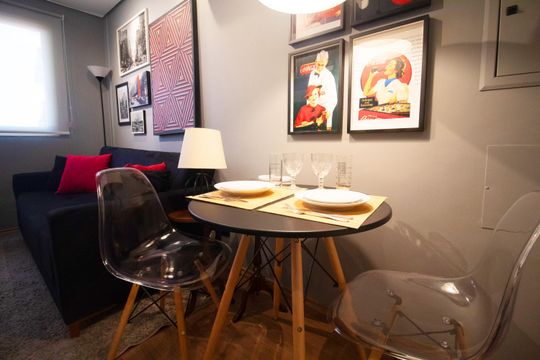Sala de apartamento para alugar com 1 quarto, 27m² em Jardim Paulista, São Paulo