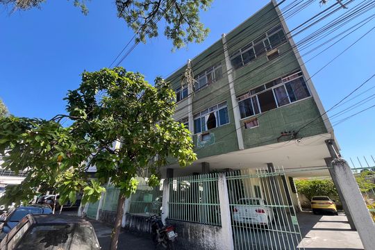 Fachada de apartamento à venda com 2 quartos, 80m² em Cocotá, Rio de Janeiro