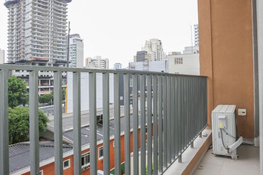 Sacada de apartamento à venda com 1 quarto, 41m² em Perdizes, São Paulo