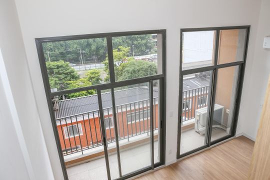 Vista do Quarto de apartamento à venda com 1 quarto, 41m² em Perdizes, São Paulo