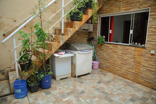 Área de Serviço de casa à venda com 3 quartos, 220m² em Alves Dias, São Bernardo do Campo