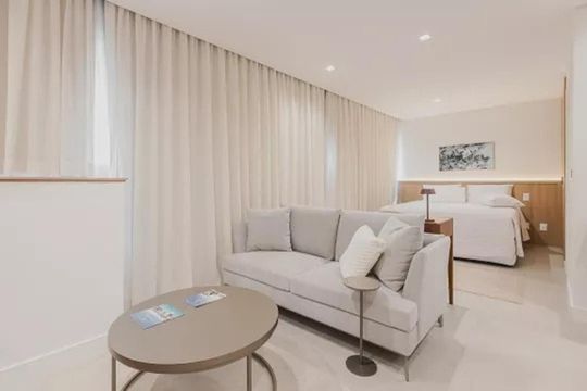 Sala/Quarto de apartamento para alugar com 1 quarto, 33m² em Pinheiros, São Paulo