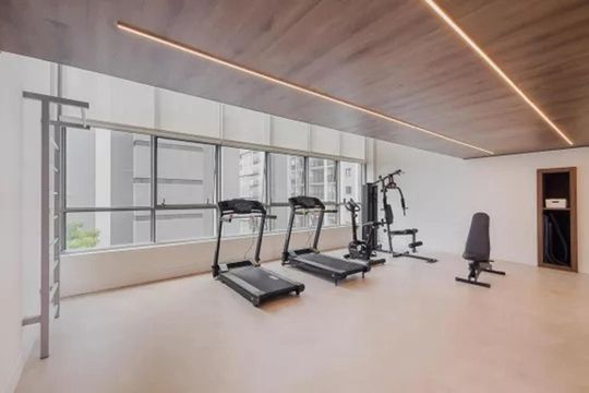 Área externa de apartamento para alugar com 1 quarto, 34m² em Pinheiros, São Paulo