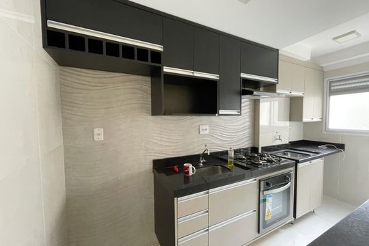 Cozinha - Armários de apartamento para alugar com 2 quartos, 49m² em Loteamento City Jaragua, São Paulo