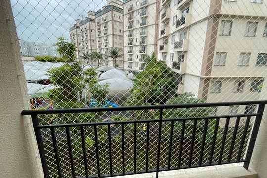 Sacada de apartamento para alugar com 2 quartos, 49m² em Loteamento City Jaragua, São Paulo