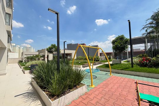 Área comum - Playground de kitnet/studio para alugar com 1 quarto, 30m² em Belenzinho, São Paulo