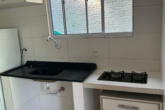 Cozinha de casa para alugar com 1 quarto, 55m² em Ratones, Florianópolis