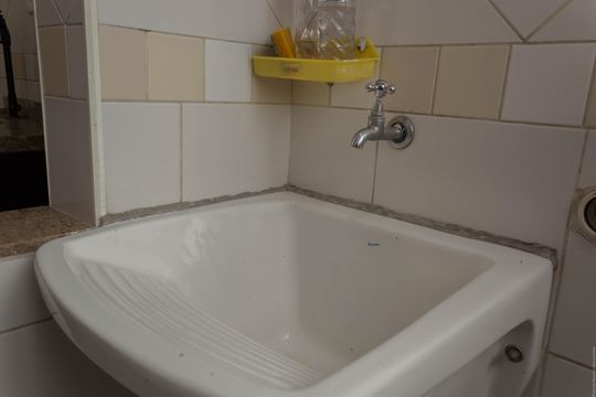 Área de Serviço de apartamento à venda com 1 quarto, 40m² em Jardim do Mar, São Bernardo do Campo