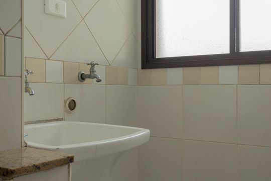Área de Serviço de apartamento à venda com 1 quarto, 40m² em Jardim do Mar, São Bernardo do Campo