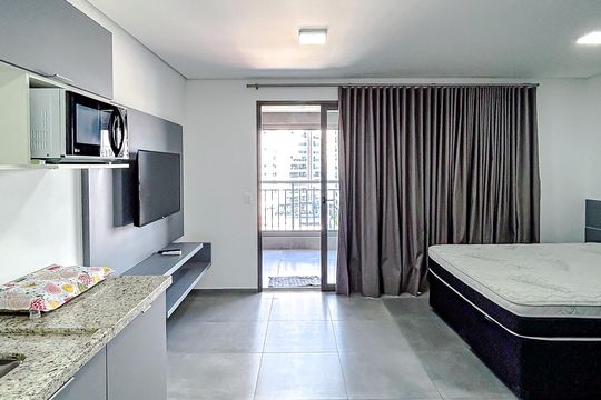 Cozinha de kitnet/studio à venda com 1 quarto, 35m² em Cidade Mãe do Céu, São Paulo