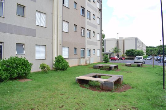 Área comum de apartamento para alugar com 2 quartos, 48m² em Valentina Figueiredo, Ribeirão Preto