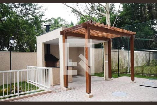 Área comum - Churrasqueira de kitnet/studio à venda com 1 quarto, 23m² em Paraíso do Morumbi, São Paulo