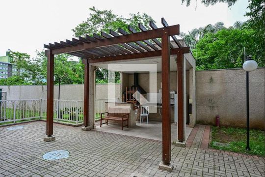 Área comum - Churrasqueira de kitnet/studio à venda com 1 quarto, 23m² em Paraíso do Morumbi, São Paulo