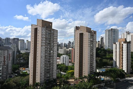 Vista Varanda de apartamento à venda com 2 quartos, 100m² em Vila Andrade, São Paulo