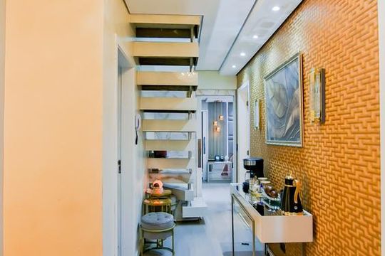 Corredor dos Quartos de casa para alugar com 4 quartos, 470m² em Vila Galvão, Guarulhos