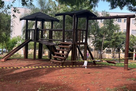 Área comum - Playground de apartamento para alugar com 2 quartos, 54m² em Bonfim Paulista, Ribeirão Preto
