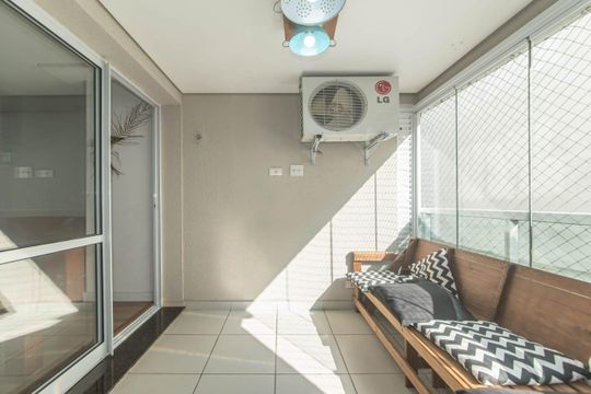 Varanda de apartamento à venda com 2 quartos, 75m² em Barcelona, São Caetano do Sul