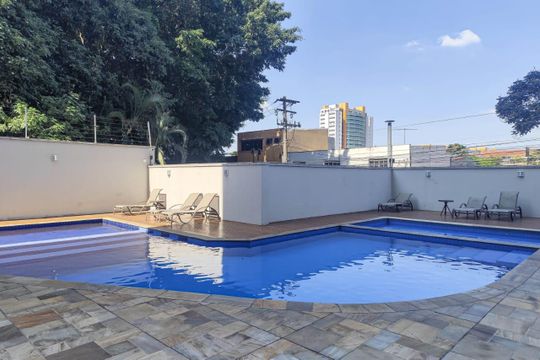 Área externa de apartamento à venda com 2 quartos, 75m² em Barcelona, São Caetano do Sul