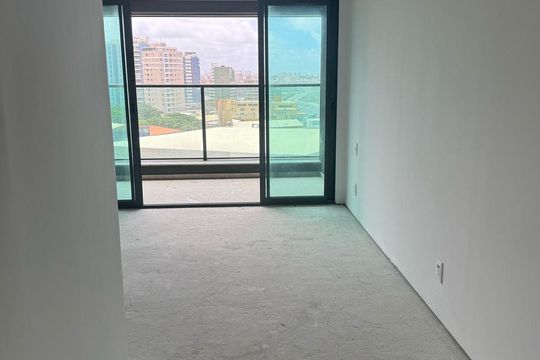 Sala de apartamento para alugar com 1 quarto, 30m² em Jardim Armação, Salvador