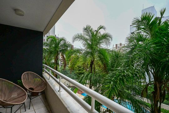 Varanda de apartamento à venda com 3 quartos, 130m² em Vila Andrade, São Paulo
