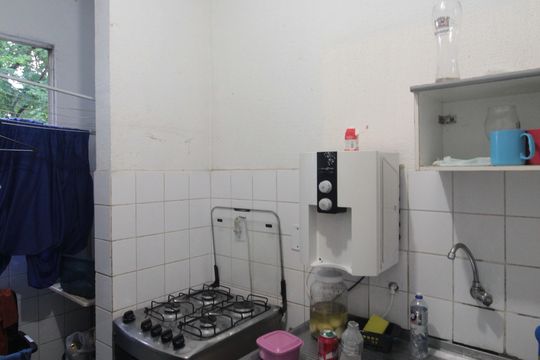 Cozinha e Área de Serviço de apartamento à venda com 2 quartos, 44m² em Jaqueline, Belo Horizonte