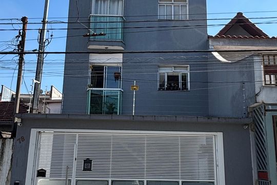 Fachada de apartamento à venda com 2 quartos, 150m² em Vila América, Santo André