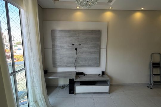 Sala - Sala de Jantar  de apartamento à venda com 2 quartos, 150m² em Vila América, Santo André