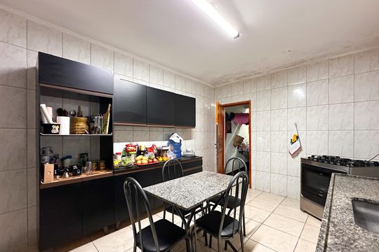 Cozinha de casa à venda com 2 quartos, 138m² em Planalto, São Bernardo do Campo