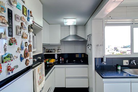 Cozinha de apartamento à venda com 3 quartos, 78m² em Mooca, São Paulo