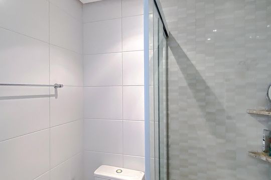 Banheiro  de apartamento à venda com 3 quartos, 78m² em Mooca, São Paulo