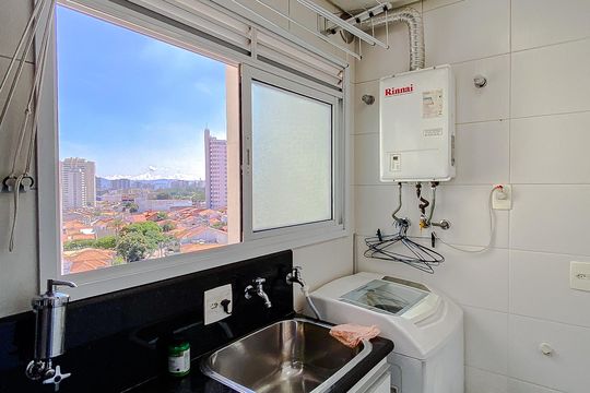 Área de serviço de apartamento à venda com 3 quartos, 78m² em Mooca, São Paulo
