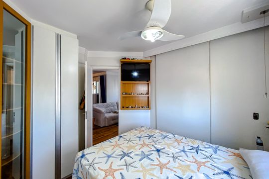 Suíte de apartamento à venda com 3 quartos, 78m² em Mooca, São Paulo