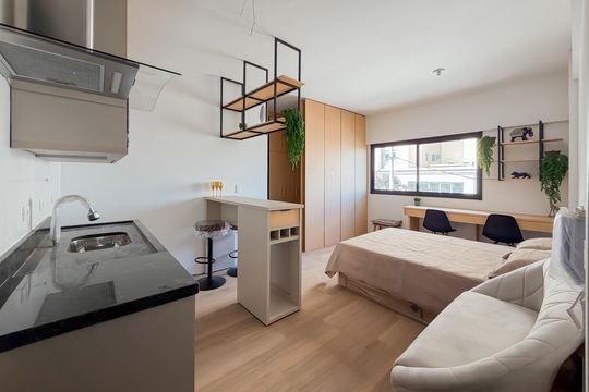 Apartamento para alugar com 1 quarto, 25m² em Vila Mariana, São Paulo