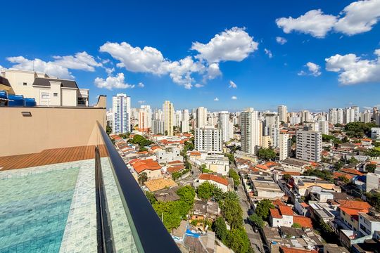 Vista do Rooftop de kitnet/studio à venda com 1 quarto, 25m² em Vila Mariana, São Paulo