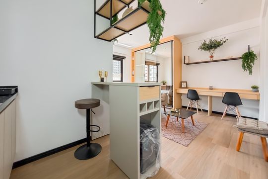 Cozinha de kitnet/studio à venda com 1 quarto, 25m² em Vila Mariana, São Paulo