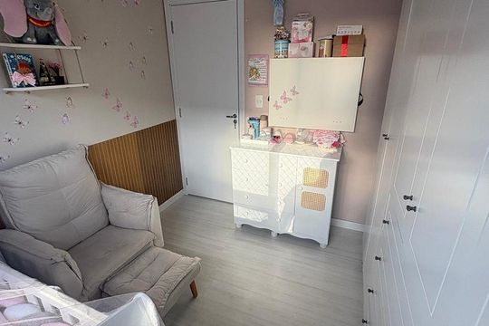 Quarto de apartamento à venda com 2 quartos, 45m² em Estância Velha, Canoas