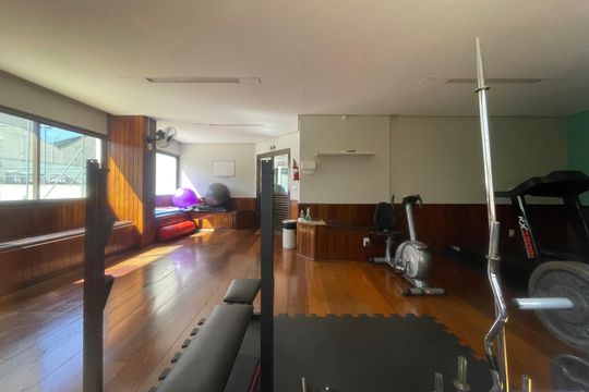 Área comum - Academia de apartamento para alugar com 3 quartos, 147m² em Santana, São Paulo