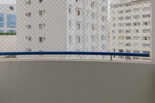 Varanda da Sala de apartamento para alugar com 1 quarto, 40m² em Liberdade, São Paulo