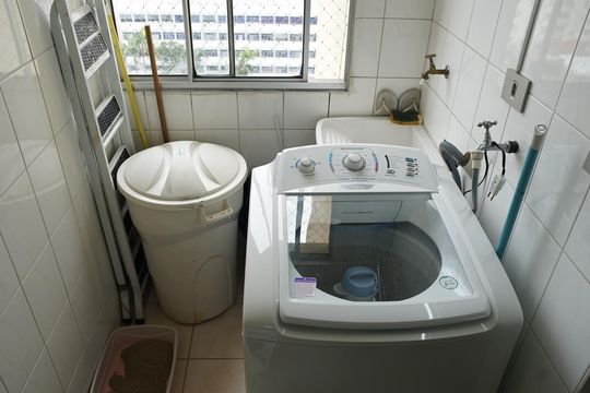 Área de Serviço de apartamento para alugar com 2 quartos, 62m² em Vila Paulista, Guarulhos