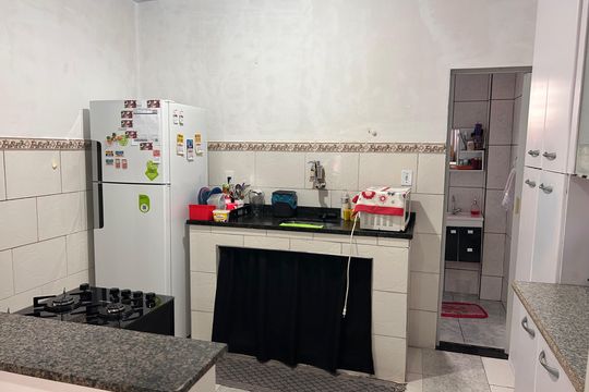 Cozinha de apartamento à venda com 2 quartos, 90m² em Vaz Lobo, Rio de Janeiro