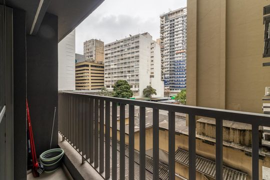 Varanda de apartamento à venda com 1 quarto, 20m² em Consolação, São Paulo