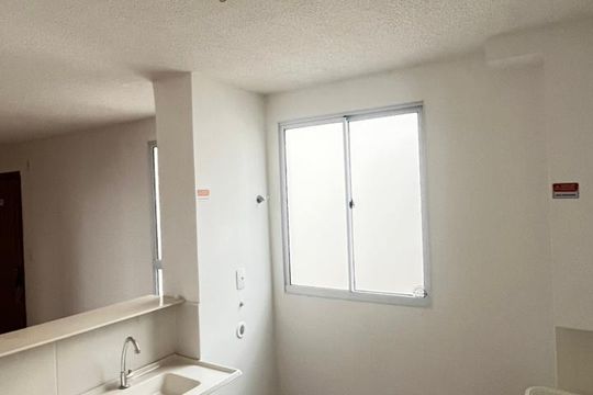 Cozinha de apartamento para alugar com 2 quartos, 39m² em João Braz, Goiânia