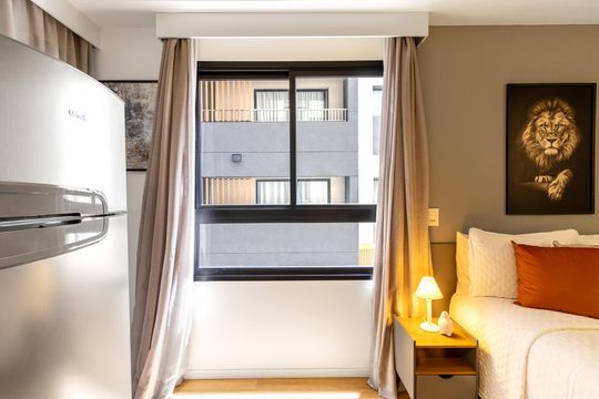Sala de apartamento à venda com 1 quarto, 20m² em Jardim Paulista, São Paulo