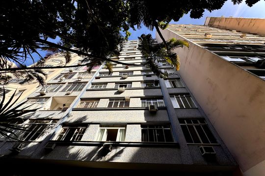 Fachada de apartamento à venda com 1 quarto, 29m² em Flamengo, Rio de Janeiro