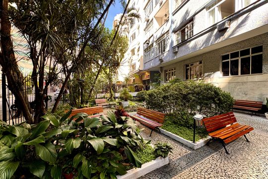 Fachada de apartamento à venda com 1 quarto, 29m² em Flamengo, Rio de Janeiro